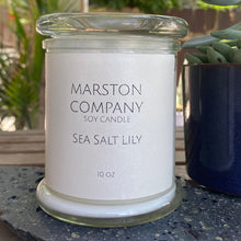 Load image into Gallery viewer, Sea Salt Lily Soy Candle