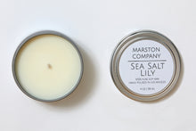 Load image into Gallery viewer, Sea Salt Lily Soy Candle