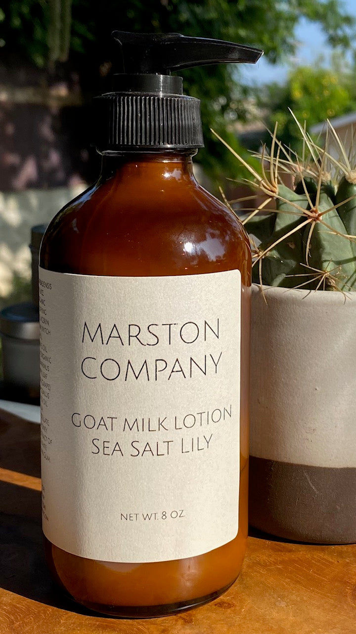 Goat Milk Lotion- Sea Salt Lily