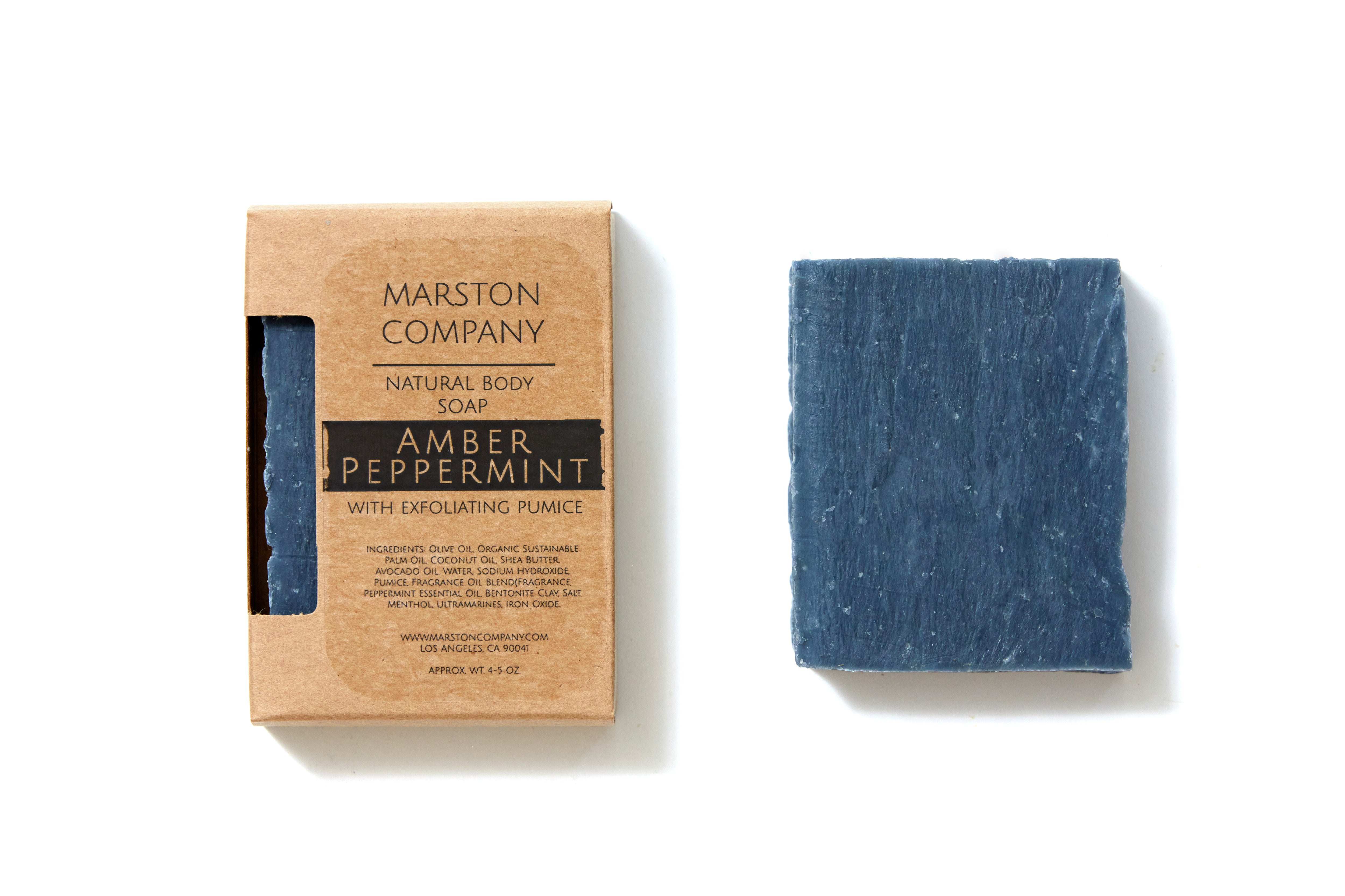 Amber Peppermint Exfoliating Pumice Soap – Marston Company