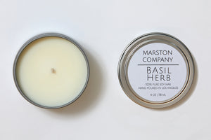 Basil Herb Soy Candle