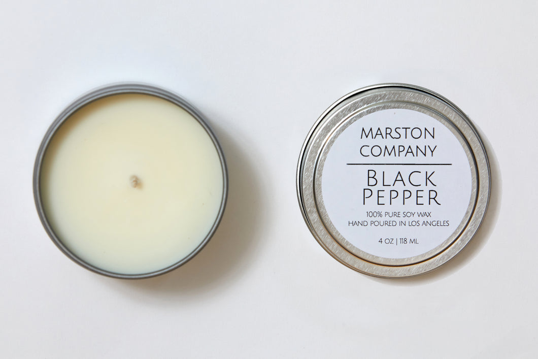 Black Pepper Soy Candle