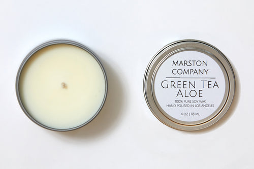 Green Tea Aloe Soy Candle