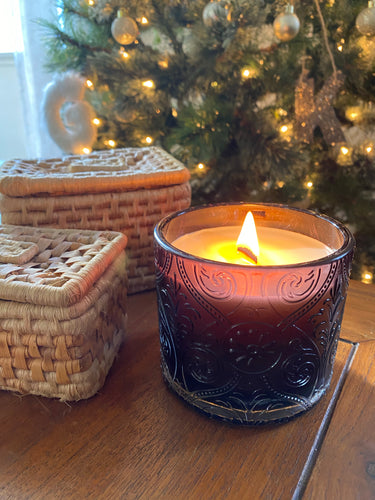 LIMITED wood wick soy candle